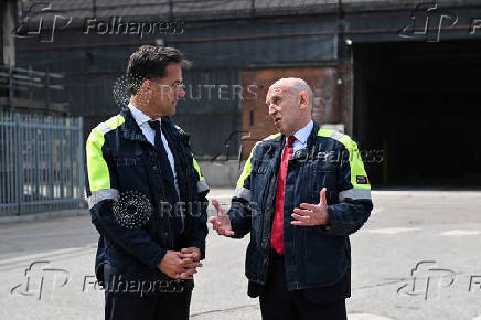 NATO Secretary General Mark Rutte visits steel-makers Sheffield Forgemasters, in Sheffield