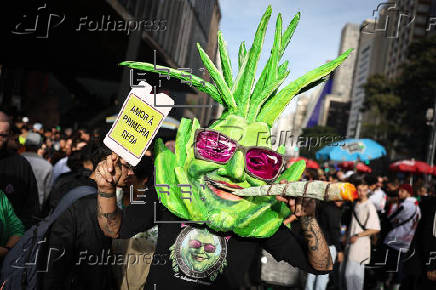 Marcha de la Marihuana en Sao Paulo