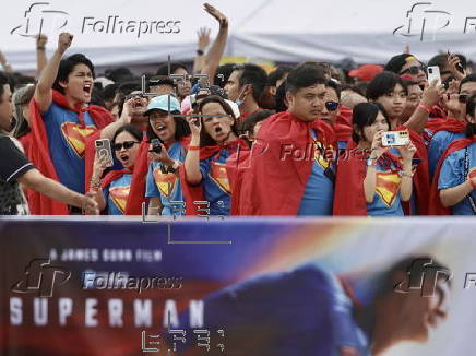 The 'Superman' movie world tour kicks off in the Philippines
