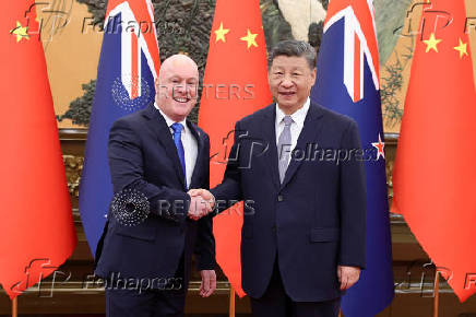New Zealand's Prime Minister Christopher Luxon visits China