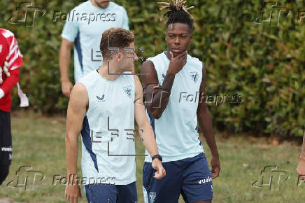 Entrenamiento del Athletic de Bilbao