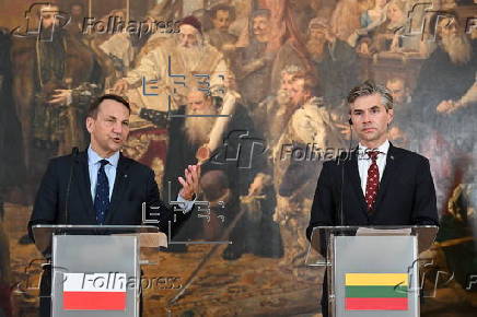 Ceremony marking 5th anniversary of the Lublin Triangle in Lublin