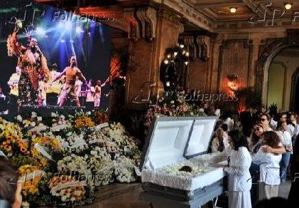 Familiares, amigos e fãs, se despedem da cantora Preta Gil