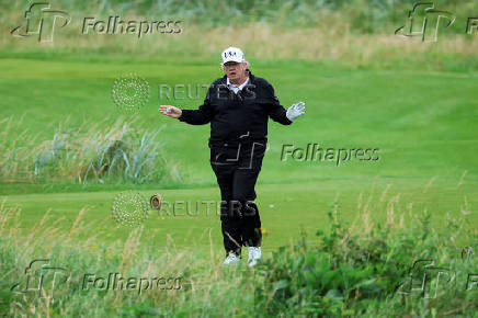 U.S. President Trump visits Scotland