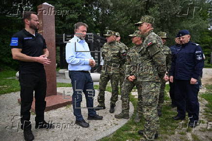 Polish interior minister visits tri-border point near Wlodawa