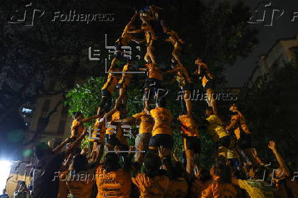 Janmashtami festival celebration in Mumbai