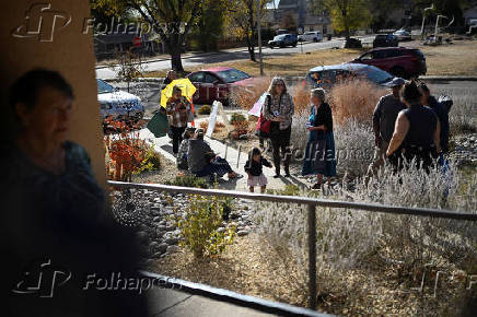 Food pantry is busy, weeks into the continuing U.S. government shutdown, in Fountain