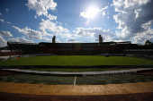 Vista do estádio Dr. Oswaldo Teixeira Duarte, mais conhecido como Canindé