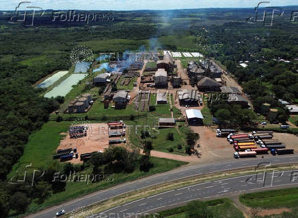 Soybean harvest in Paraguay