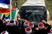 An annual gathering at the Nabi Shuayb Shrine, a holy place for the Druze community, at Majdal Shams
