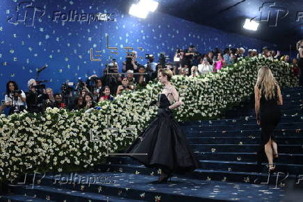 2025 Met Gala red carpet at the Metropolitian Museum of Art in New York