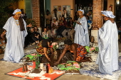 Cameroonian artist Zora Snake performs in Dakar