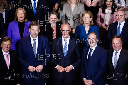 First meeting of the new German cabinet in Berlin