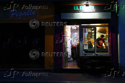 The Pigalle district in Paris
