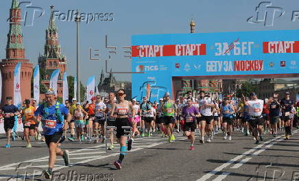 ZaBeg.RF All-Russian half marathon in Moscow