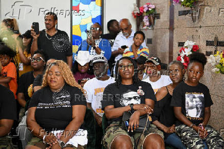 Family members of George Floyd mark the 5th anniversary of his death in Pearland, Texas