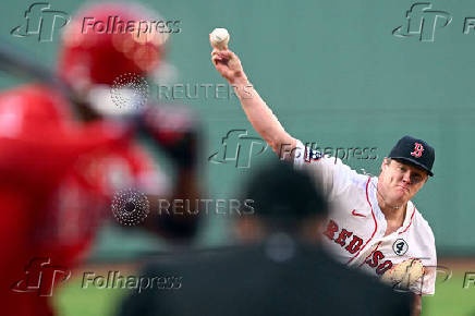 MLB: Los Angeles Angels at Boston Red Sox