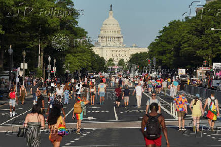 WorldPride parade in Washington