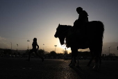 Horse riding in Sana'a
