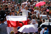 Pope Leo XIV holds general audience in St. Peter's Square, at the Vatican