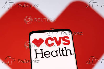 FILE PHOTO: Illustration shows CVS Health logo