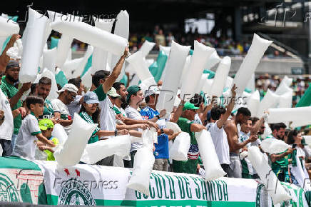 Partida entre Palmeiras e Botafogo no Mundial de Clubes da fifa