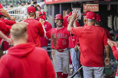 MLB: Los Angeles Angels at Atlanta Braves