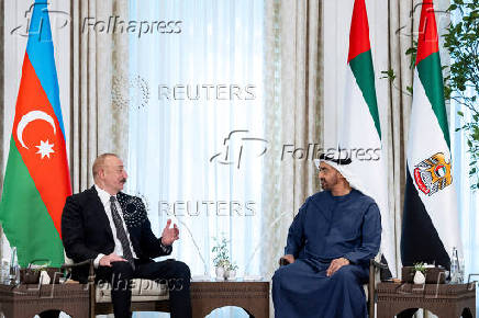 UAE President meets with the President of Azerbaijan