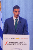 Sánchez asiste al Encuentro Empresarial Uruguay-España en Montevideo