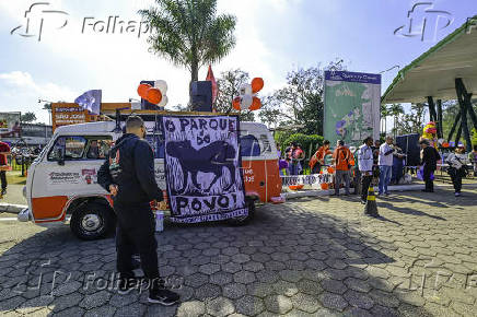 Ato contra privatização do Parque da Cidade em São José dos Campos