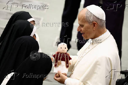 Pope Leo XIV holds general audience at the Vatican