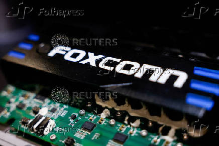 FILE PHOTO: AI demand expected to boost electronics giant Foxconn's second-quarter profit