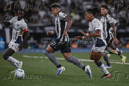 Partida válida pela Copa Libertadores da América entre Botafogo e LDU