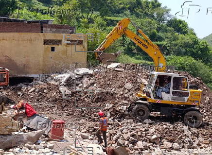 Rescue operation continue after cloud burst and floods in Swabi
