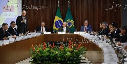 Reunião com governadores de estado sobre segurança pública