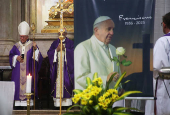 Cardeal Leonardo Ulrich Steiner rezou missa em homenagem Papa Francisco
