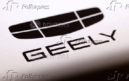 FILE PHOTO: FILE PHOTO: Illustration shows Geely Auto logo