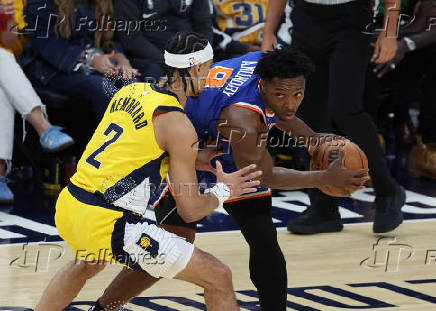 NBA: Playoffs-New York Knicks at Indiana Pacers