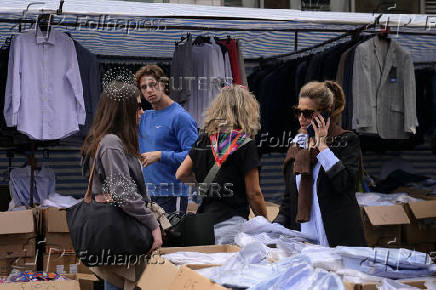 Petticoat Lane Market in London