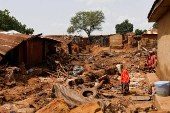 FILE PHOTO: Death toll in Nigeria floods rises to 151