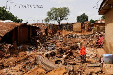 FILE PHOTO: Death toll in Nigeria floods rises to 151