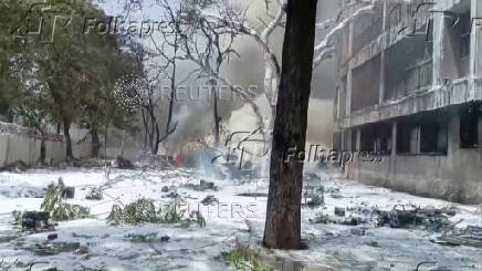 Air India plane with 242 on board crashes at India's Ahmedabad airport