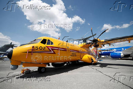 FILE PHOTO: FILE PHOTO: 55th Paris Air Show at Le Bourget Airport near Paris