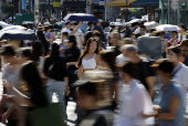 Foreign visitors to Japan hit almost 3.7 million in May, setting a new record for the month