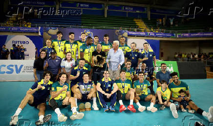 Brasil e Argentina pela Copa América de Vôlei Masculino Novos Talentos
