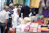 Daily life in a bazaar in Tehran amid ceasefire with Israel