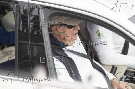 El rey emérito está en Sanxenxo, por cuarta vez en lo que va de año, para disfrutar de la quinta prueba de la Liga 6 metros,