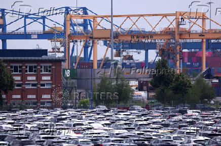 Harbour in Duisburg