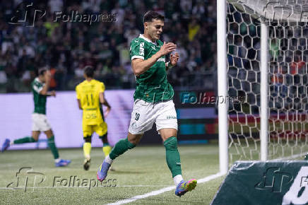 Partida entre Palmeiras e Mirassol pelo Campeonato Brasileiro 2025