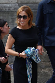 Funeral of late French talk show host and TV journalist Thierry Ardisson in Paris